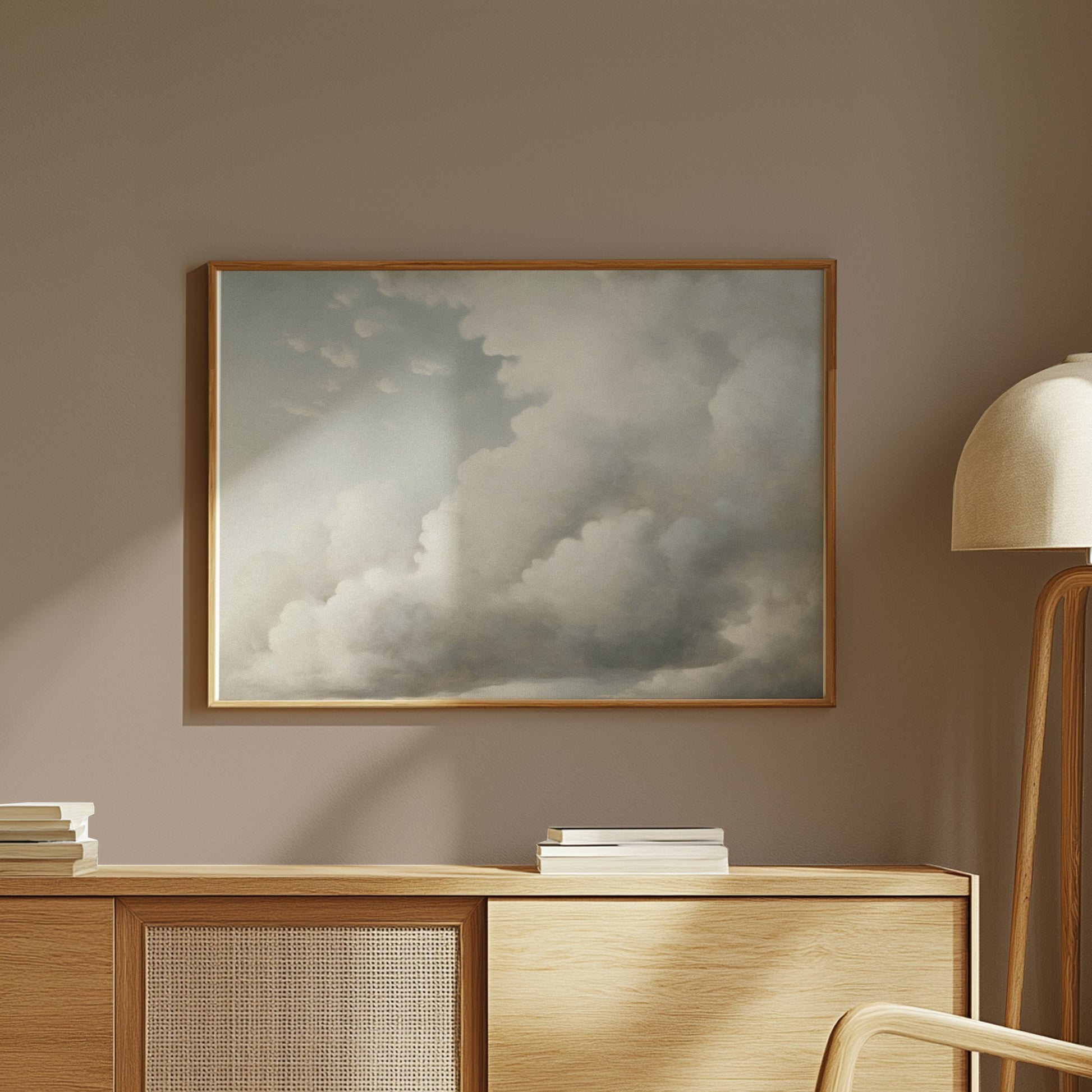 Premium Poster of Dreamy Soft Cloudscape Wall Art Posters