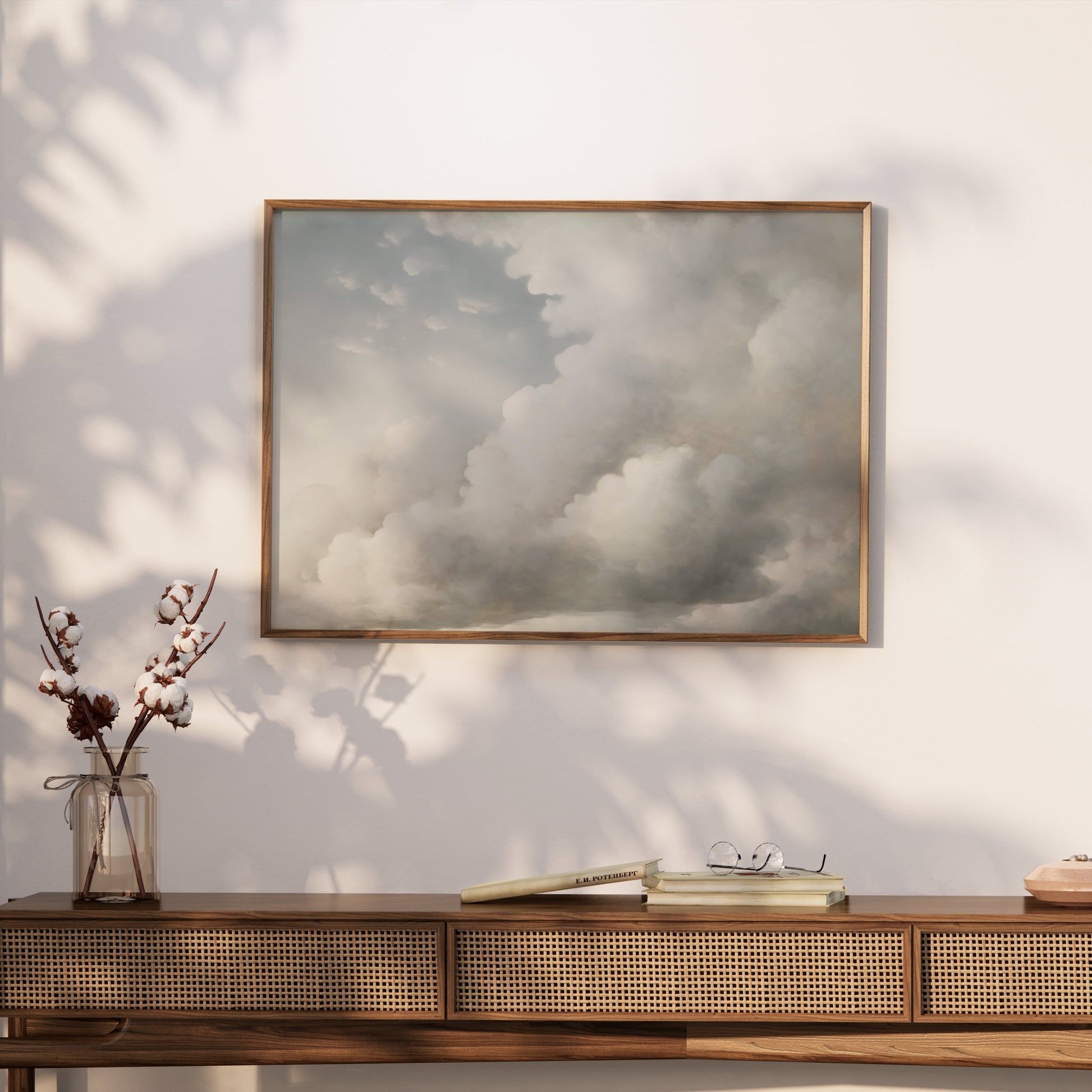 Premium Poster of Dreamy Soft Cloudscape Wall Art Posters