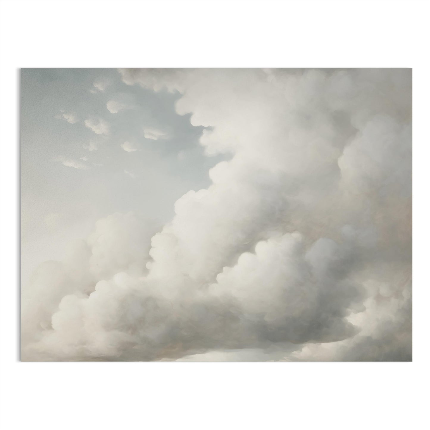 Premium Poster of Dreamy Soft Cloudscape Wall Art Posters