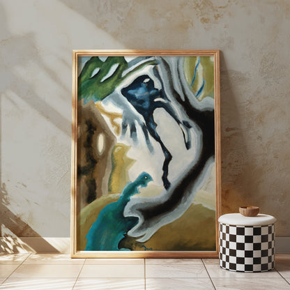 Premium Poster of Dynamic Abstract Art Modern Home Wall Decor Posters