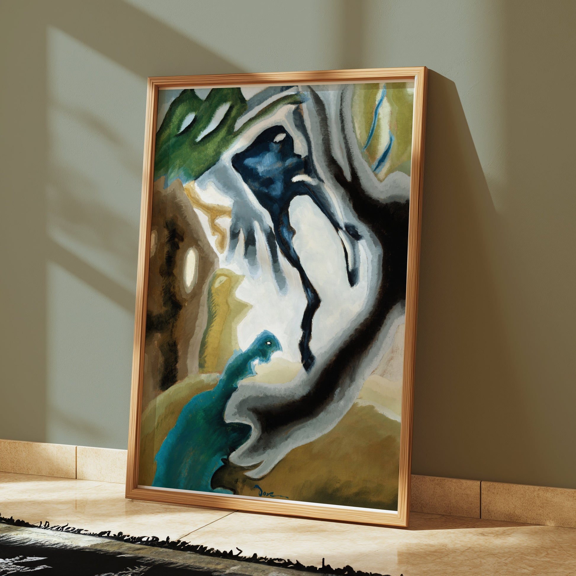 Premium Poster of Dynamic Abstract Art Modern Home Wall Decor Posters