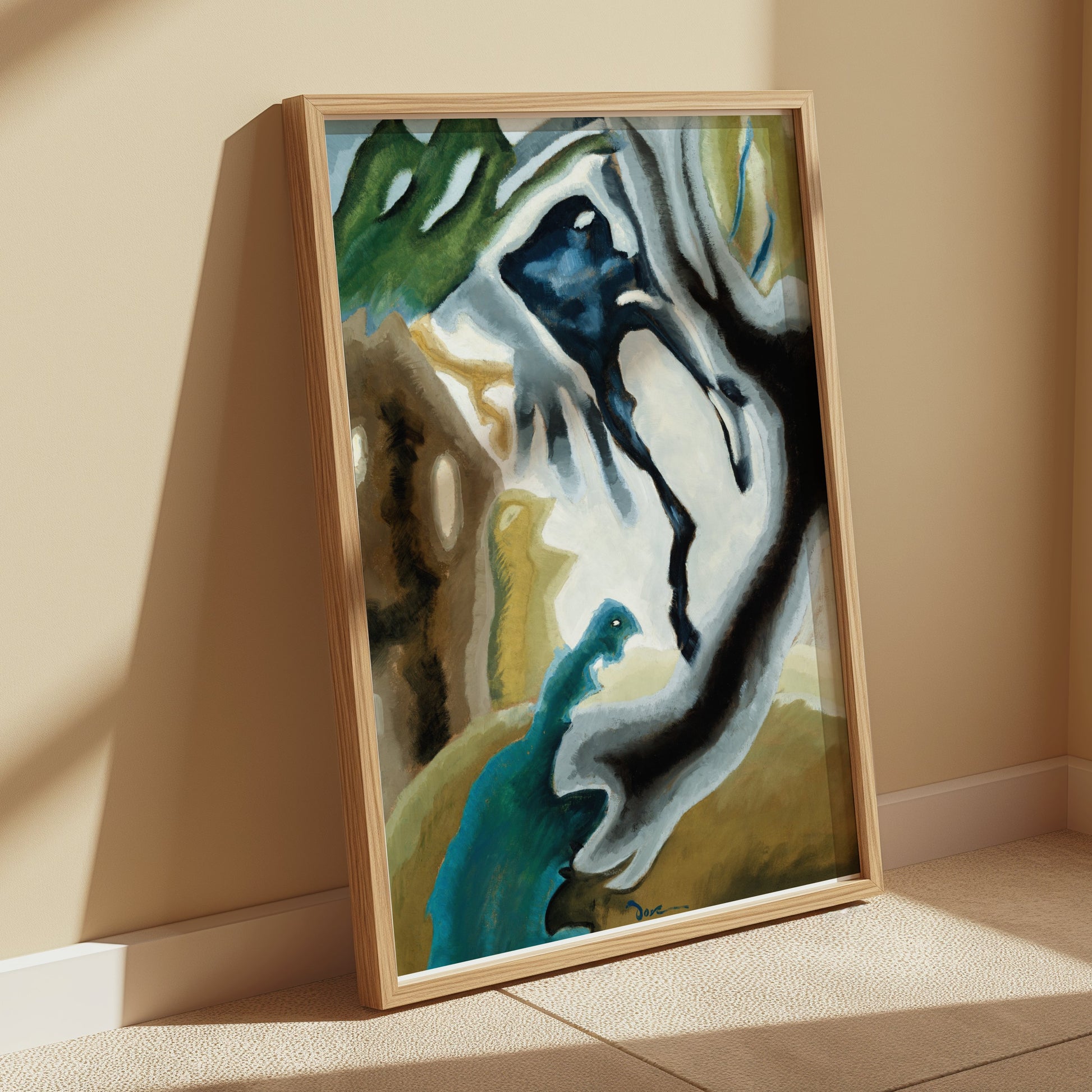 Premium Poster of Dynamic Abstract Art Modern Home Wall Decor Posters