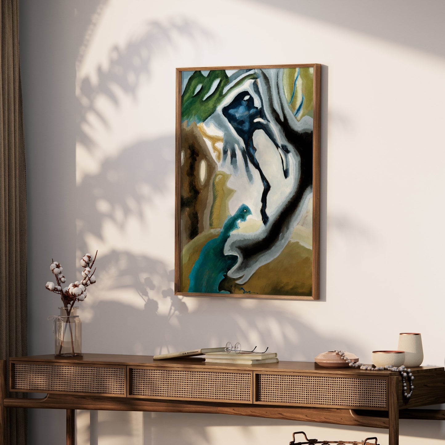 Premium Poster of Dynamic Abstract Art Modern Home Wall Decor Posters