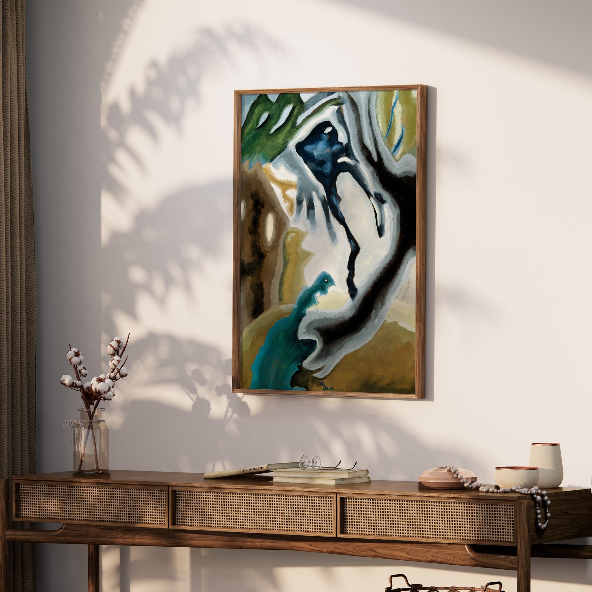 Premium Poster of Dynamic Abstract Art Modern Home Wall Decor Posters