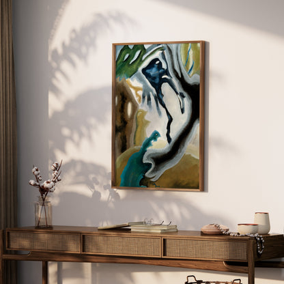 Premium Poster of Dynamic Abstract Art Modern Home Wall Decor Posters