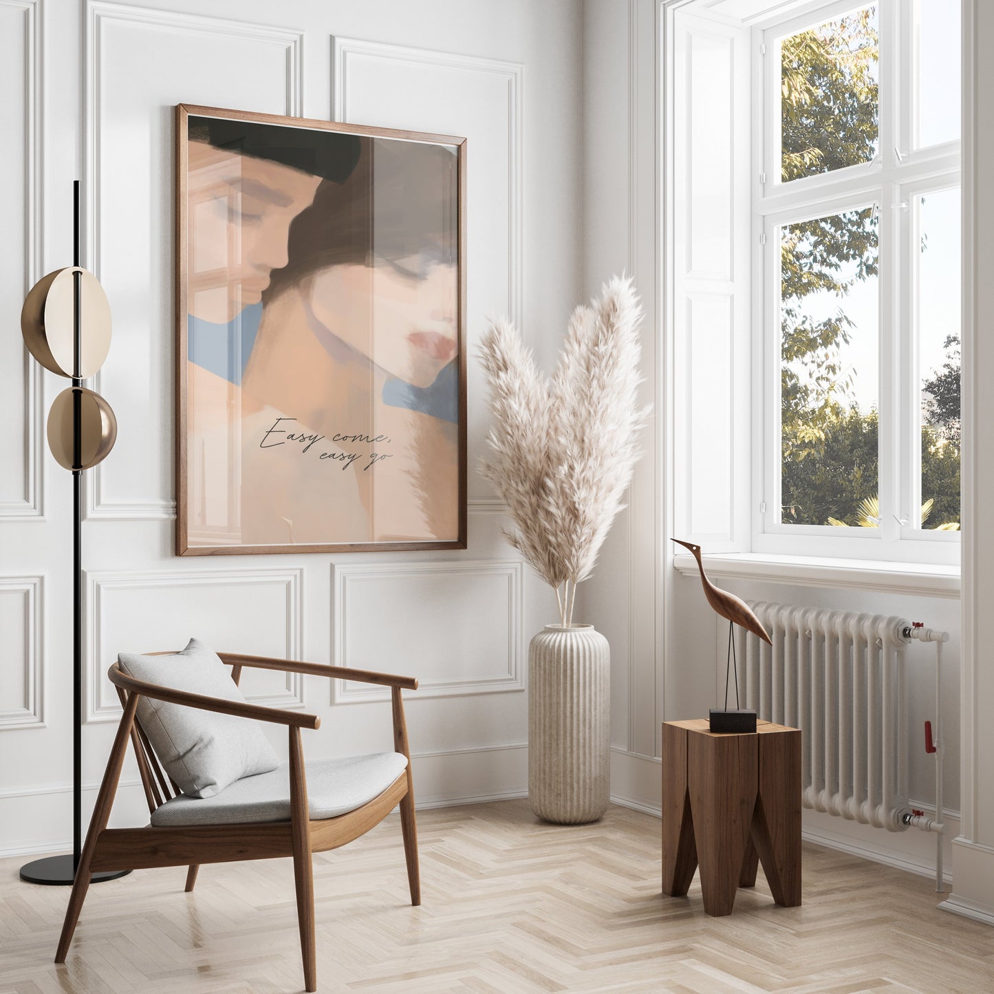 Premium Poster of Easy Come Easy Go Faceless Couple Art Posters