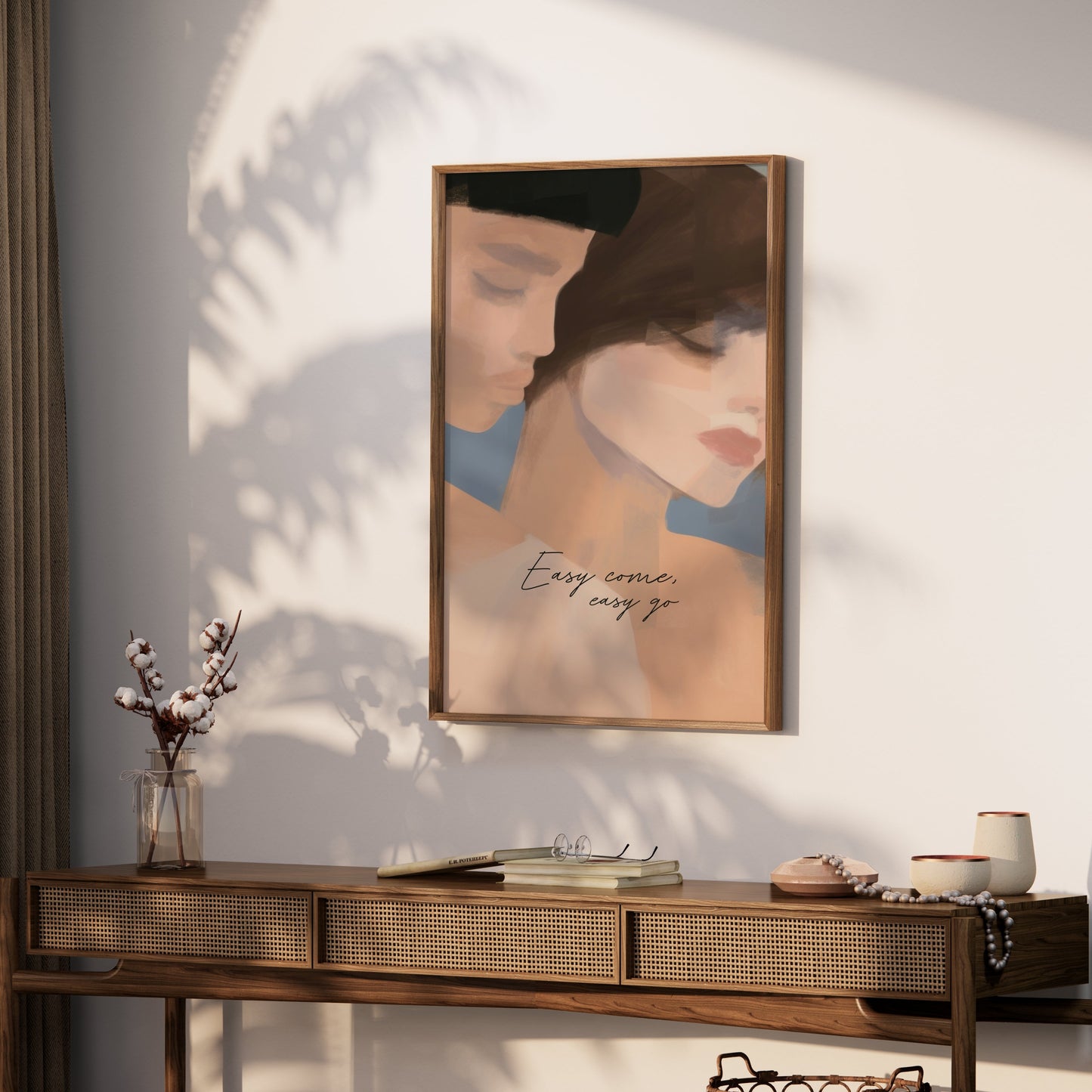 Premium Poster of Easy Come Easy Go Faceless Couple Art Posters