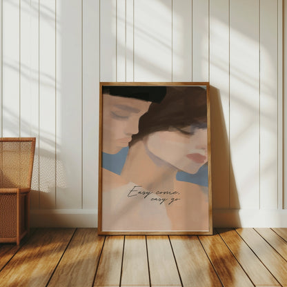 Premium Poster of Easy Come Easy Go Faceless Couple Art Posters