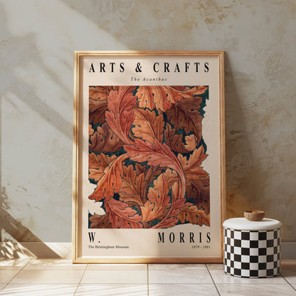 Premium Poster of Elegant Arts And Crafts The Acanthus Posters