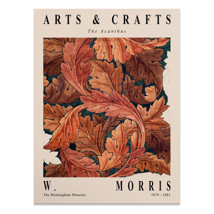 Premium Poster of Elegant Arts And Crafts The Acanthus Posters