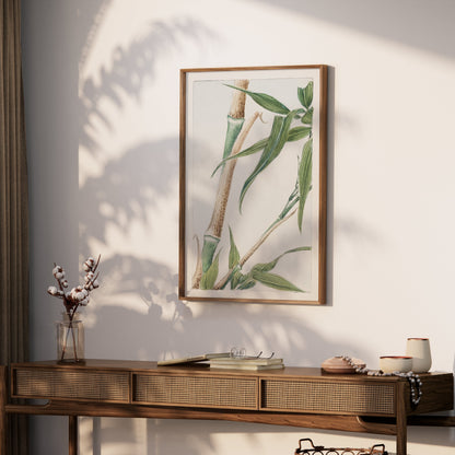Premium Poster of Elegant Bamboo Artwork for Home Decor Posters