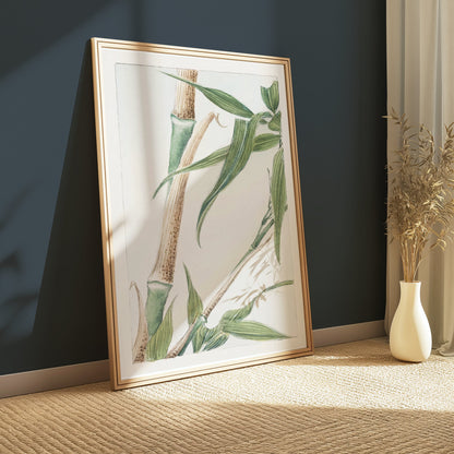 Premium Poster of Elegant Bamboo Artwork for Home Decor Posters