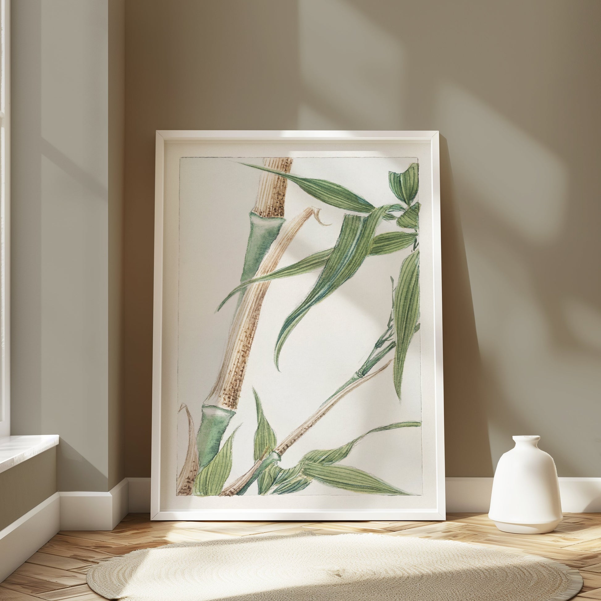 Premium Poster of Elegant Bamboo Artwork for Home Decor Posters
