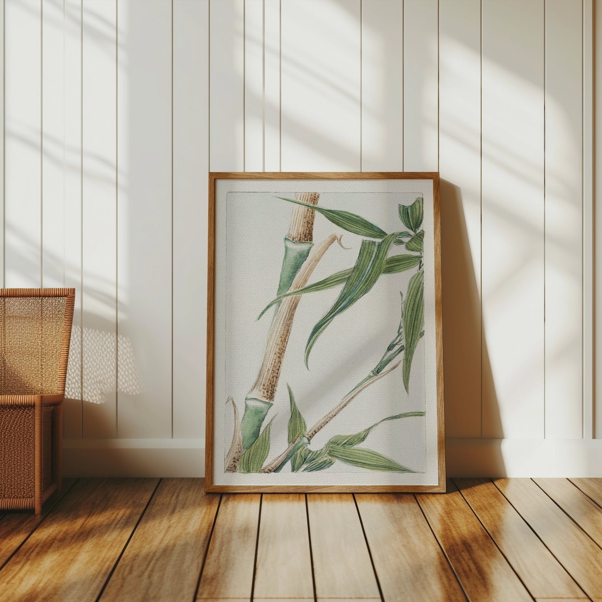 Premium Poster of Elegant Bamboo Artwork for Home Decor Posters