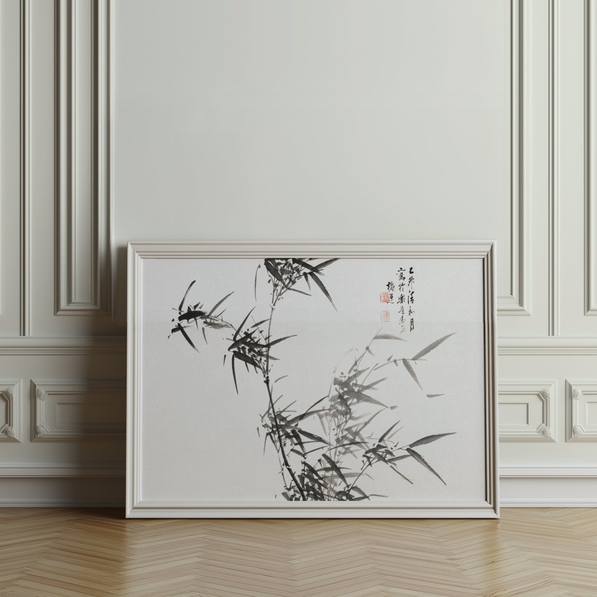 Premium Poster of Elegant Bamboo Traditional Japanese Wall Art Posters
