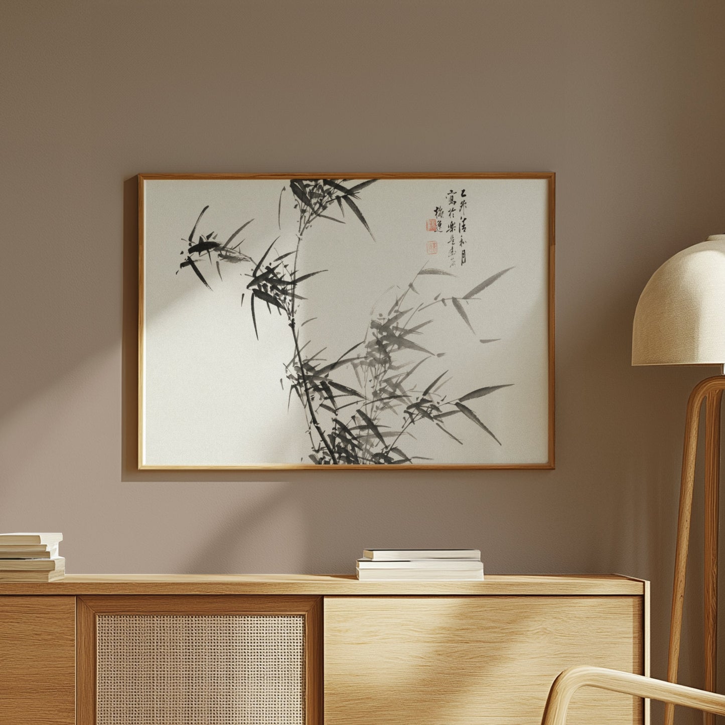 Premium Poster of Elegant Bamboo Traditional Japanese Wall Art Posters