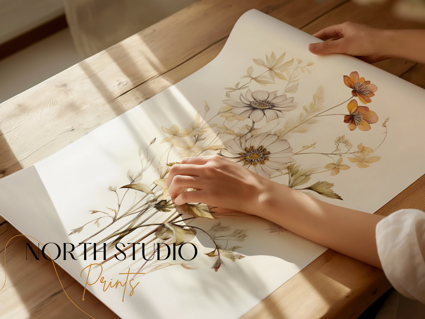 Premium Poster of Elegant Botanical Art Flower Bouquet Posters