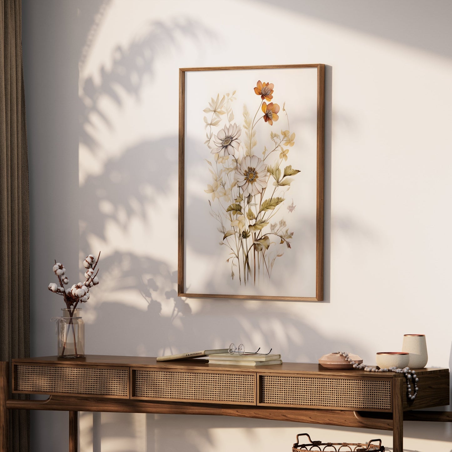 Premium Poster of Elegant Botanical Art Flower Bouquet Posters