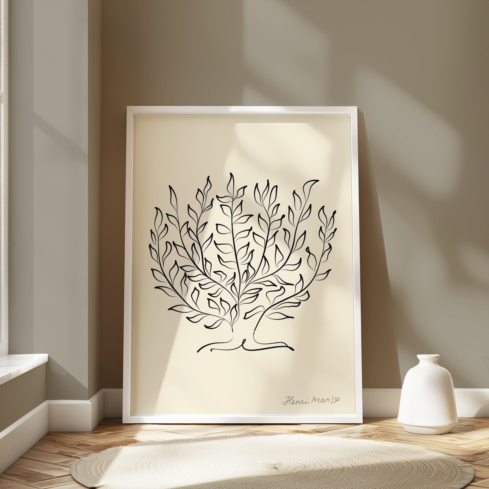Premium Poster of Elegant Botanical Artwork Henri Matisse-Inspired Posters