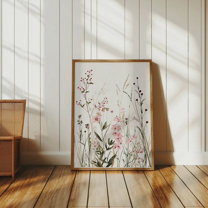 Premium Poster of Elegant Botanical Floral Wall Art Prints Aesthetic Posters