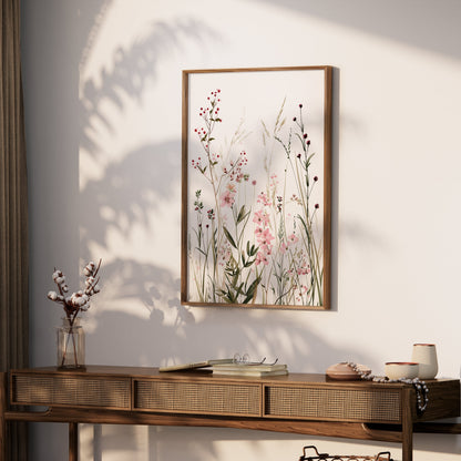 Premium Poster of Elegant Botanical Floral Wall Art Prints Aesthetic Posters