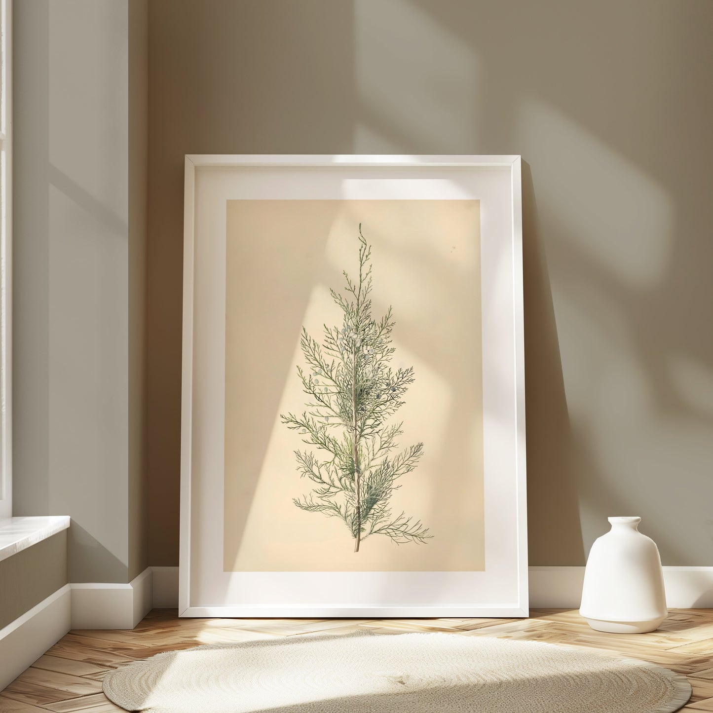 Premium Poster of Elegant Botanical Illustration of Greenery Posters