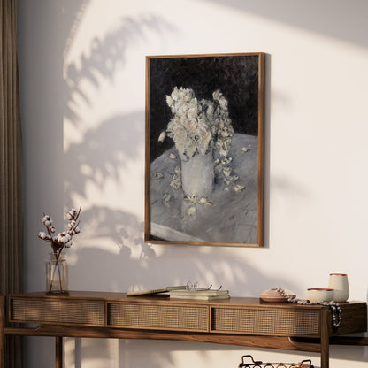Premium Poster of Elegant Bouquet in White Vase Art Print Posters