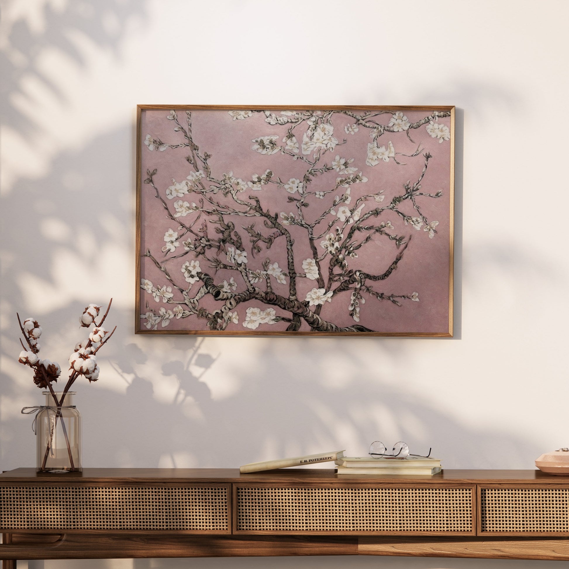 Premium Poster of Elegant Cherry Blossom Tree Art Print for Home Decor Posters