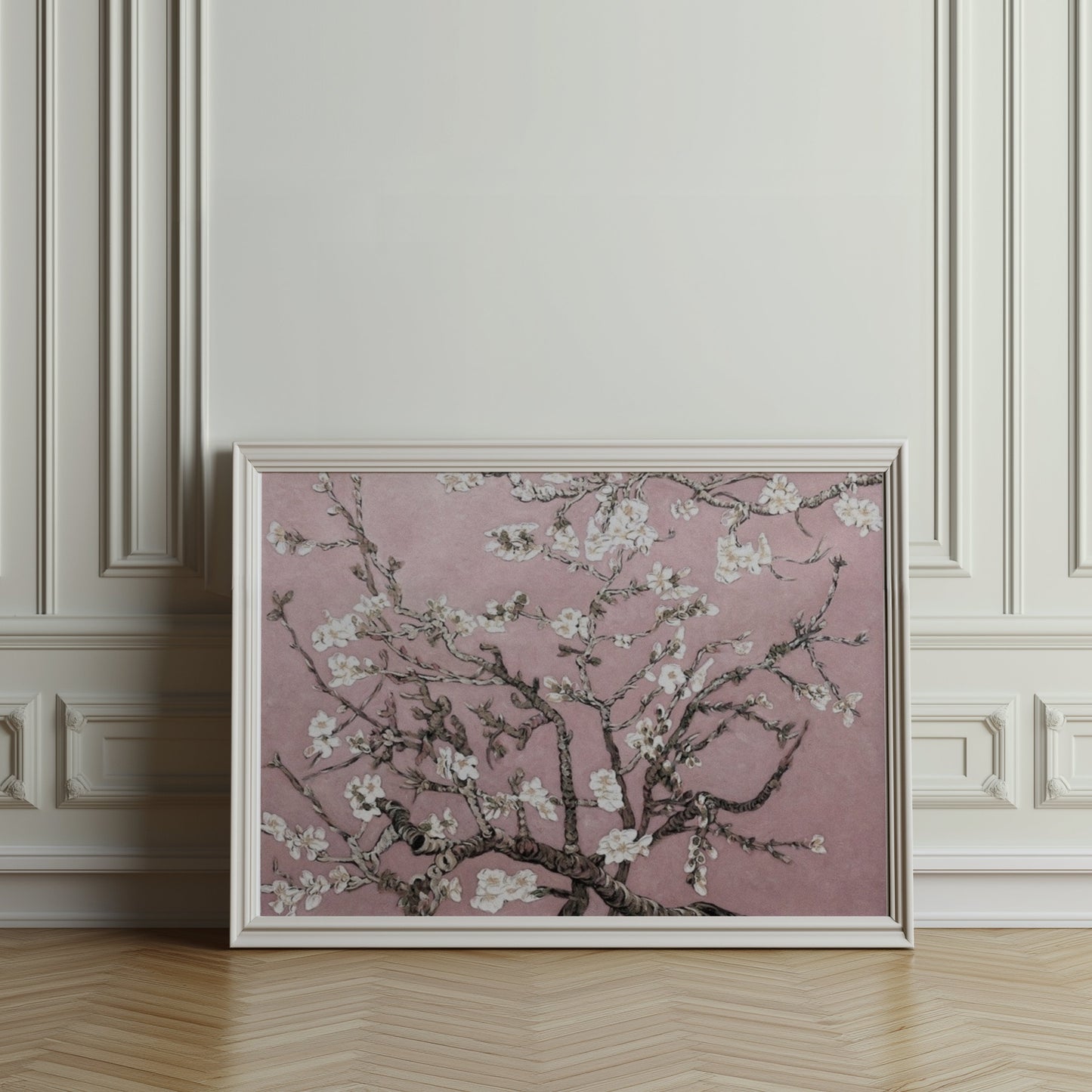 Premium Poster of Elegant Cherry Blossom Tree Art Print for Home Decor Posters