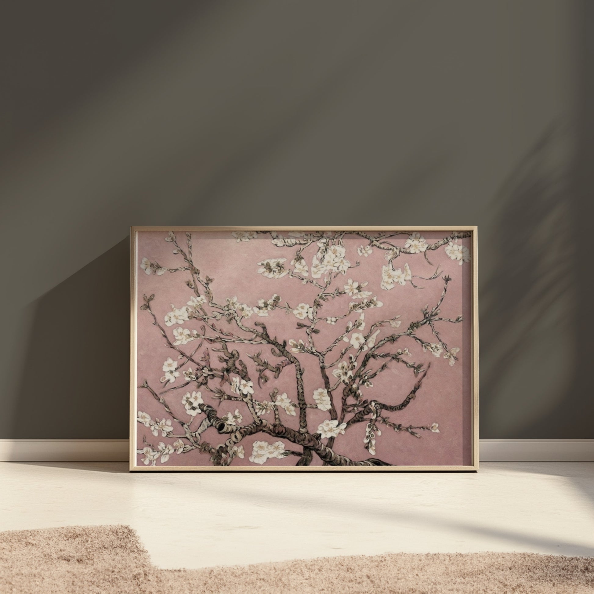 Premium Poster of Elegant Cherry Blossom Tree Art Print for Home Decor Posters