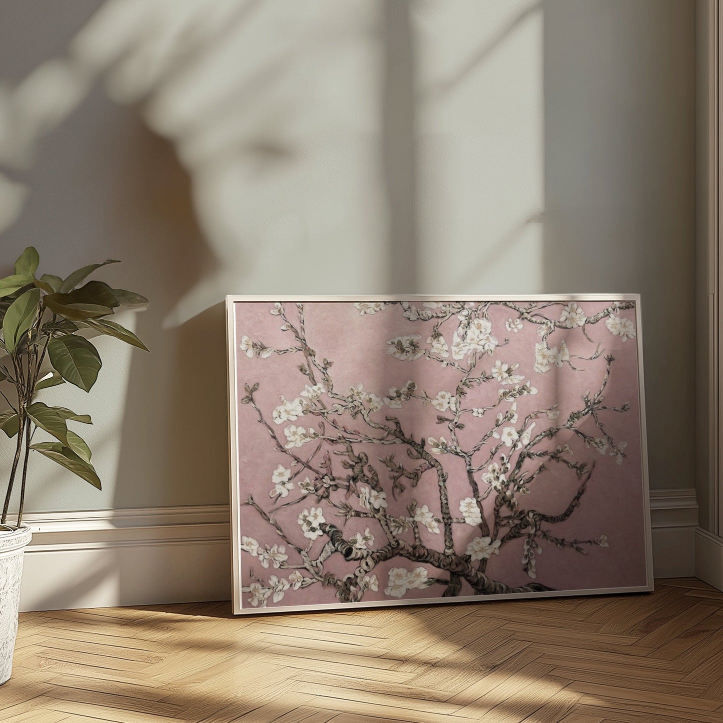 Premium Poster of Elegant Cherry Blossom Tree Art Print for Home Decor Posters