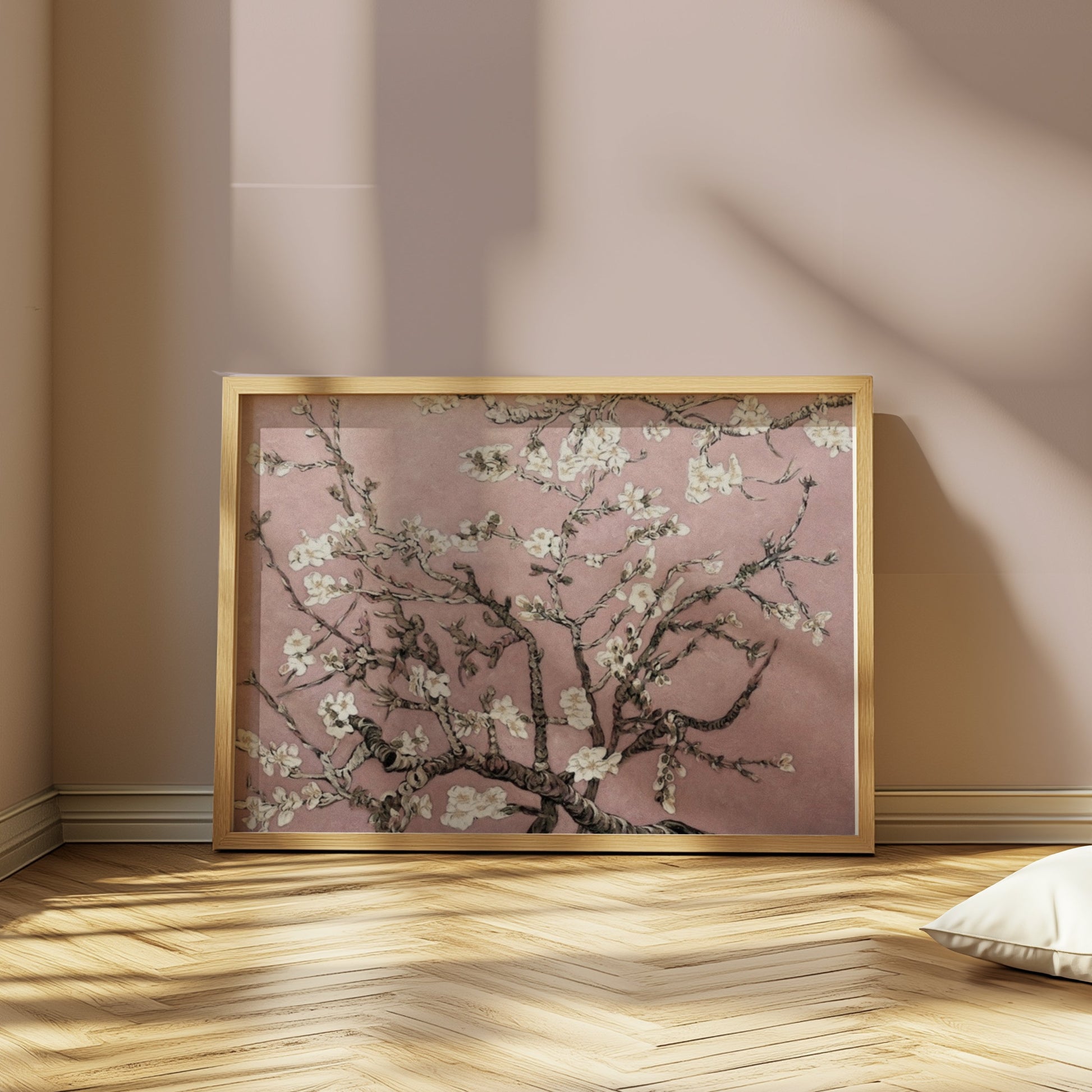 Premium Poster of Elegant Cherry Blossom Tree Art Print for Home Decor Posters