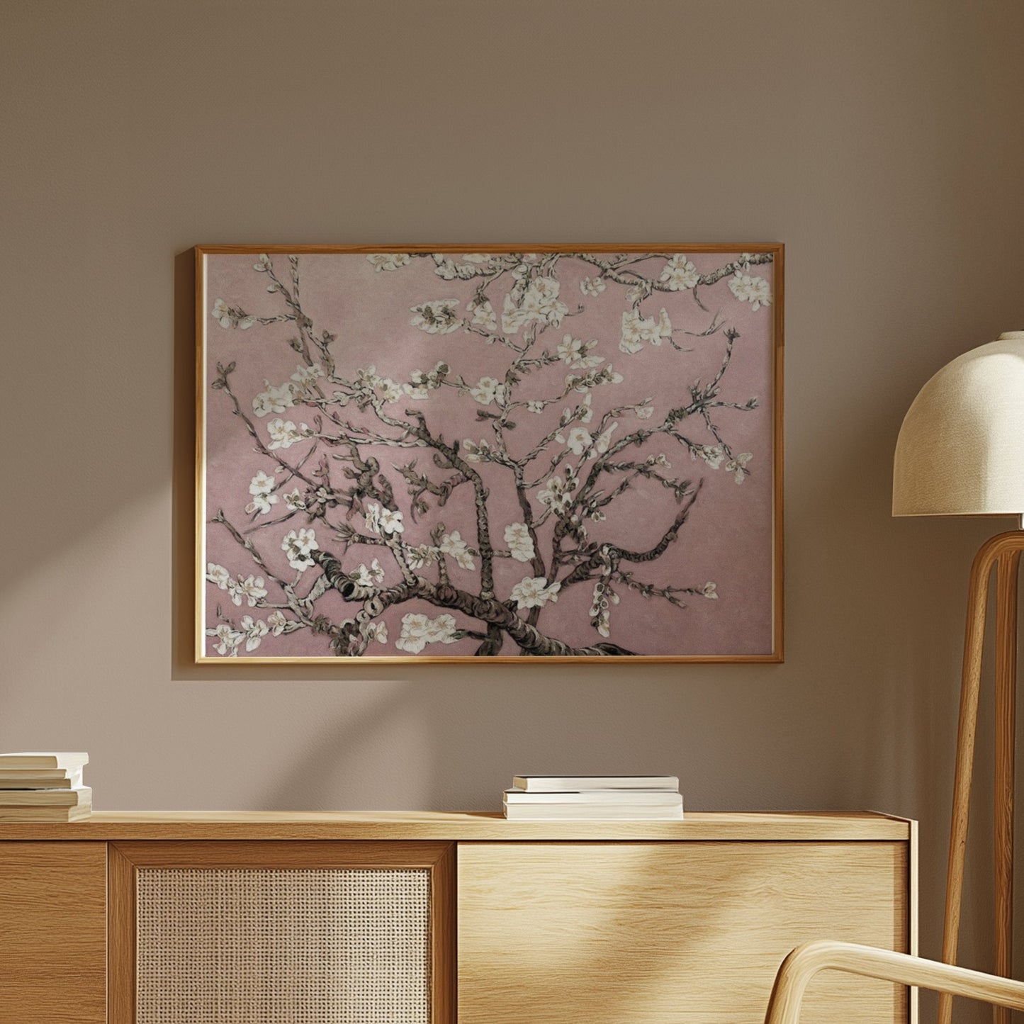 Premium Poster of Elegant Cherry Blossom Tree Art Print for Home Decor Posters