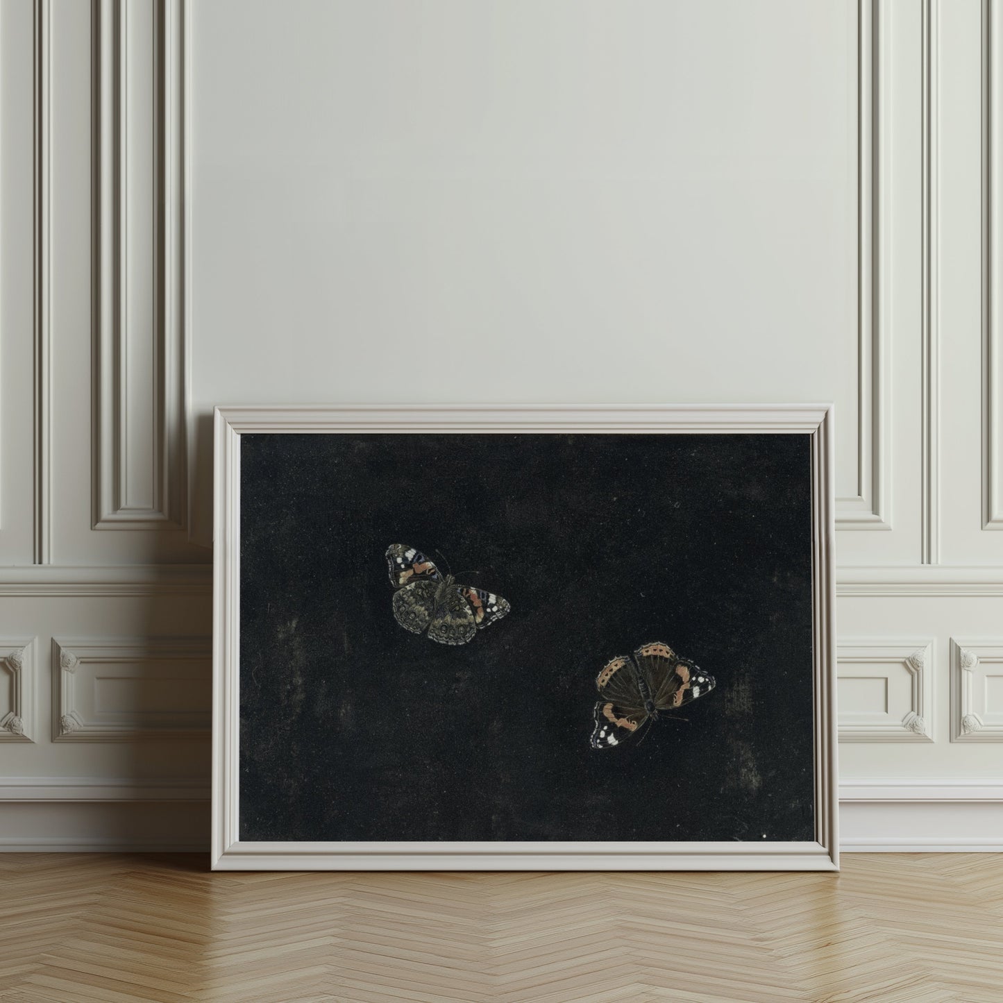 Premium Poster of Elegant Dark-theme Butterfly Art Posters