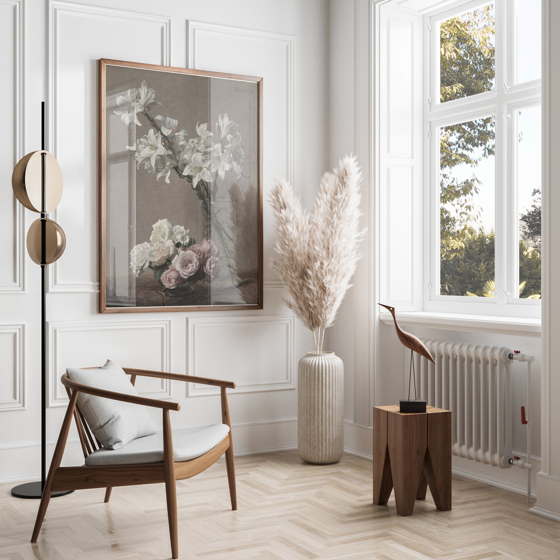 Premium Poster of Elegant Floral Arrangement Still Life Art Posters