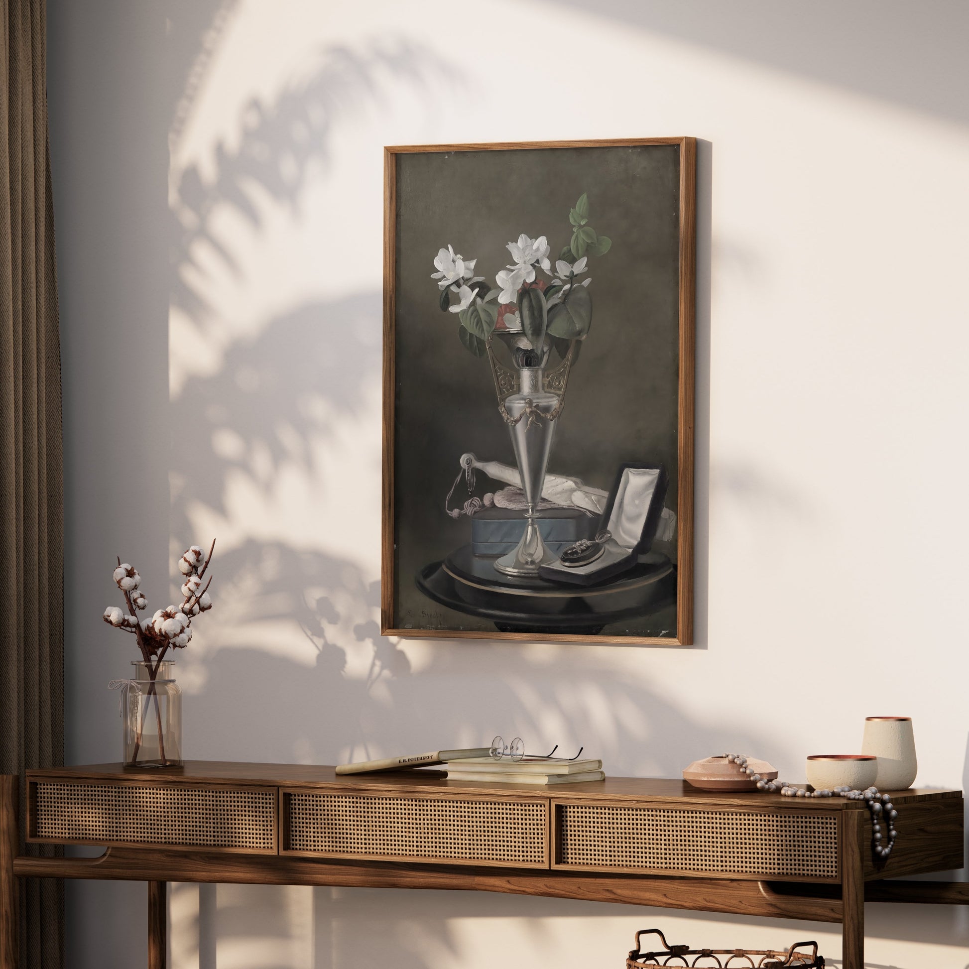 Premium Poster of Elegant Floral Arrangement Still Life Vase Posters