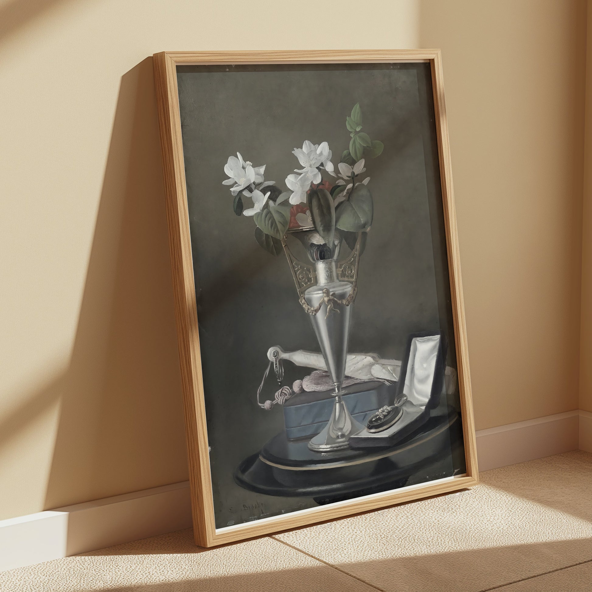 Premium Poster of Elegant Floral Arrangement Still Life Vase Posters