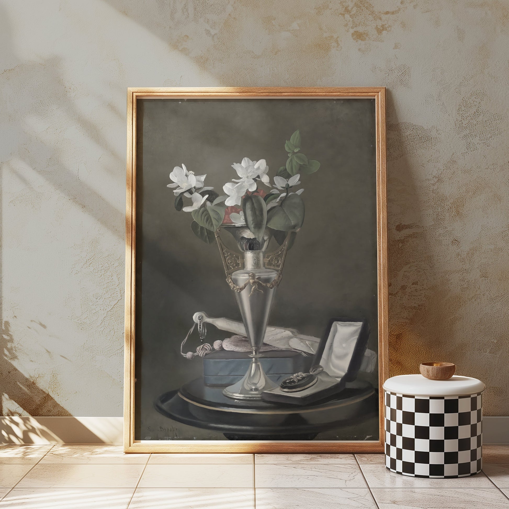 Premium Poster of Elegant Floral Arrangement Still Life Vase Posters