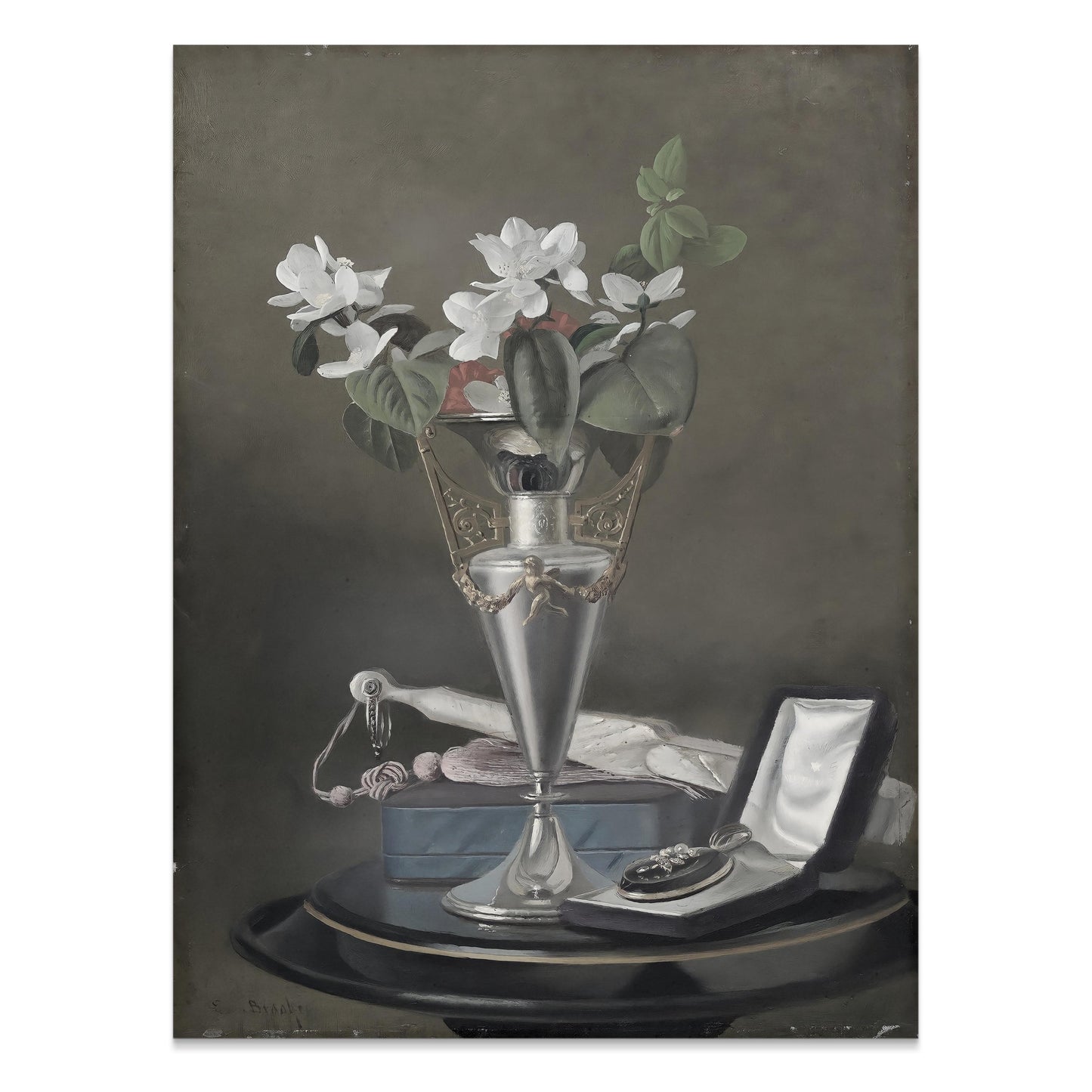 Premium Poster of Elegant Floral Arrangement Still Life Vase Posters