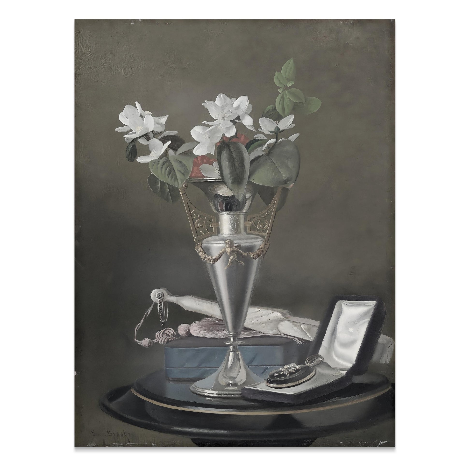 Premium Poster of Elegant Floral Arrangement Still Life Vase Posters