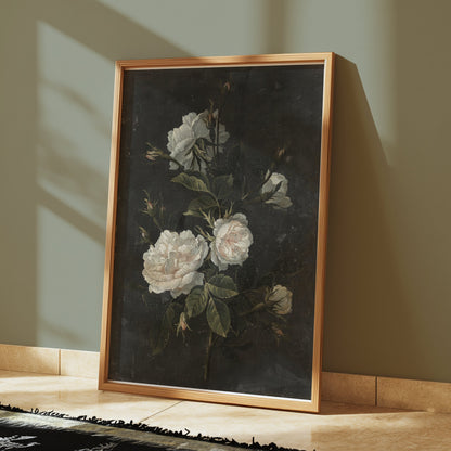 Premium Poster of Elegant Floral Botanical Art Print for Home Wall Posters