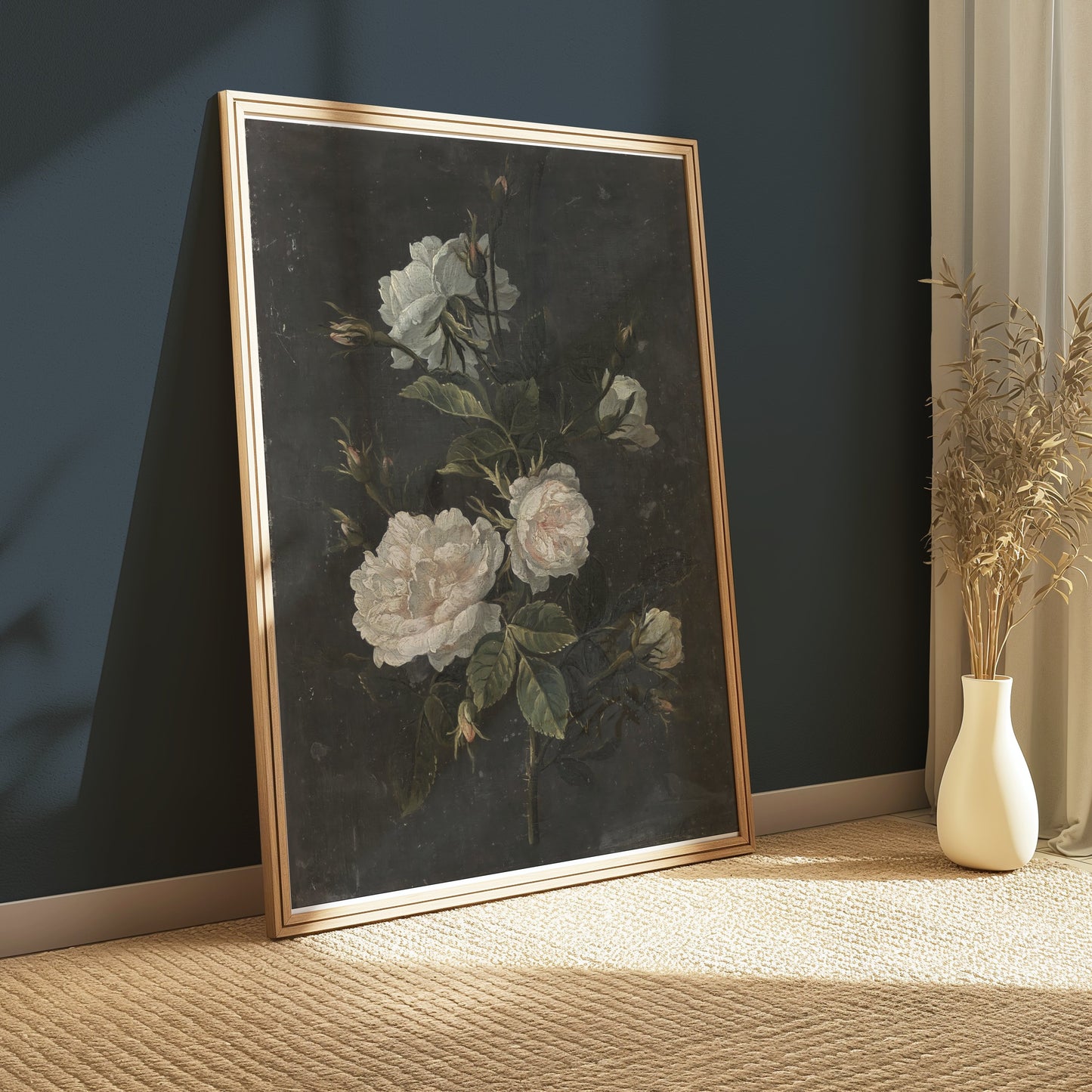 Premium Poster of Elegant Floral Botanical Art Print for Home Wall Posters