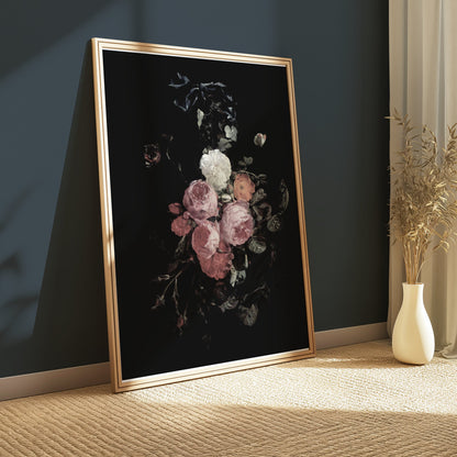 Premium Poster of Elegant Floral Bouquet Design Wall Art Posters