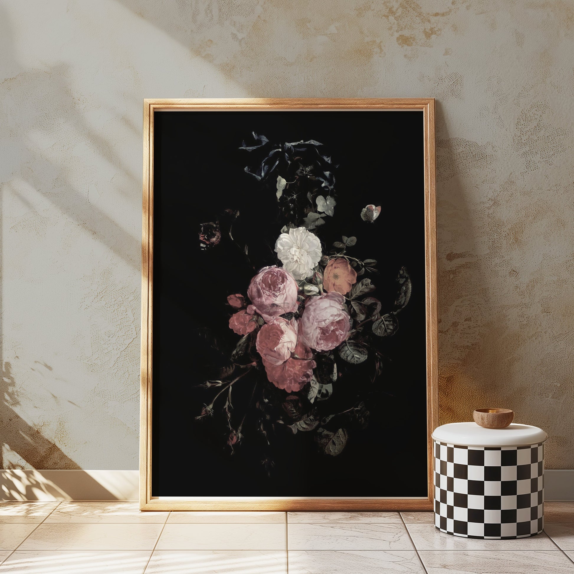 Premium Poster of Elegant Floral Bouquet Design Wall Art Posters