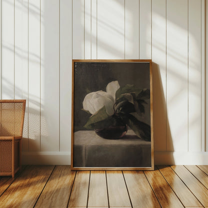Premium Poster of Elegant Floral Still Life Painting Art Print Posters