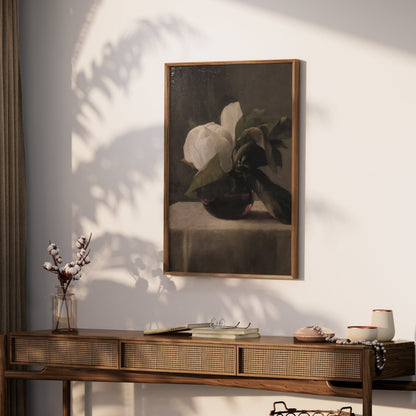 Premium Poster of Elegant Floral Still Life Painting Art Print Posters