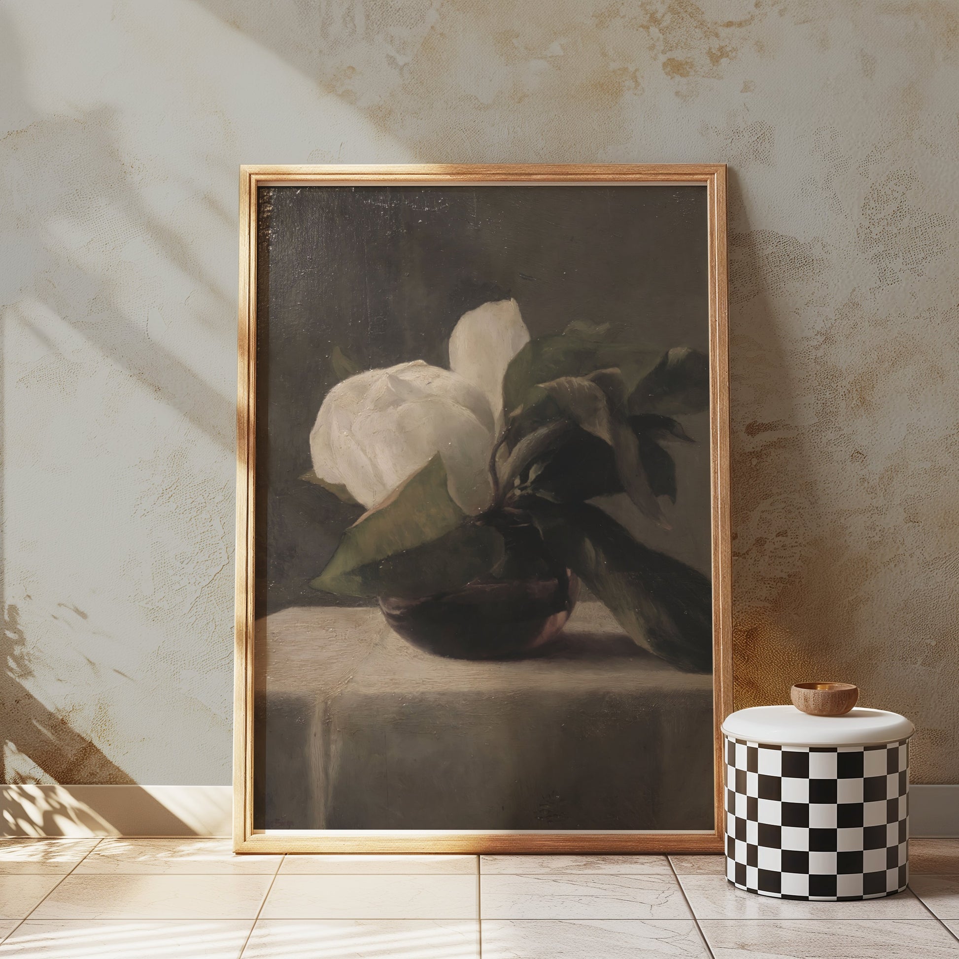 Premium Poster of Elegant Floral Still Life Painting Art Print Posters