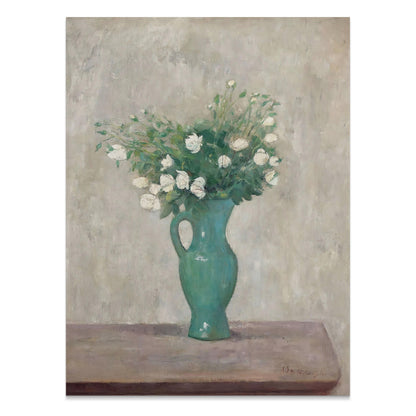 Premium Poster of Elegant Floral Vase Artwork for Home Decor Posters