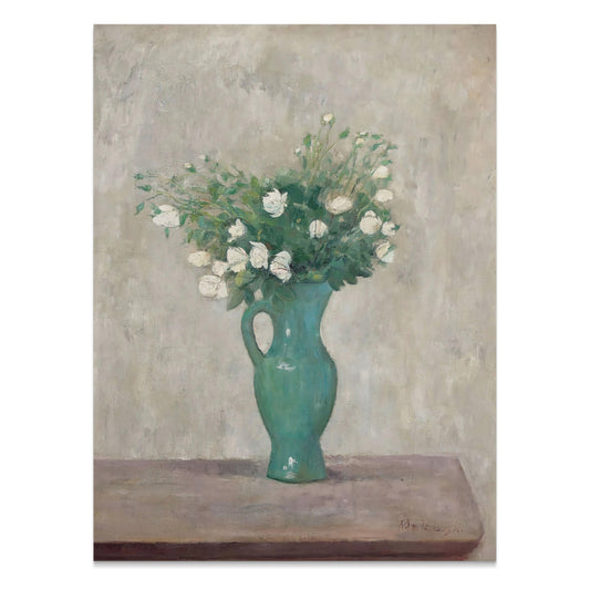 Premium Poster of Elegant Floral Vase Artwork for Home Decor Posters
