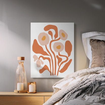 Premium Poster of Elegant Floral Wall Art Blossoms Canvas Wraps